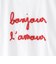 【MAISON LABICHE】bonjour l'amourカットソー《WEB＆EPOCA THE SHOP店舗限定》