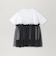 【EPOCA STORIA】チュールコンビカットソー《WEB＆EPOCA THE SHOP店舗限定》
