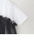 【EPOCA STORIA】チュールコンビカットソー《WEB＆EPOCA THE SHOP店舗限定》