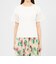 【La maglia estate】 メッシュパフスリーブ ニットプルオーバー
