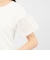 【La maglia estate】 メッシュパフスリーブ ニットプルオーバー