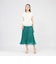【La maglia estate】 メッシュエンブロイダリー ニットプルオーバー