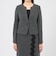 【24 TWENTY FOUR JACKET】 ハウンドトゥースノーカラージャケット