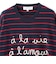 【MAISON LABICHE】カシミヤボーダーニット《WEB＆EPOCA THE SHOP店舗限定》
