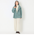 ＜Rain Wool＞スタンドカラー ショートコート