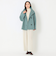 ＜Rain Wool＞スタンドカラー ショートコート