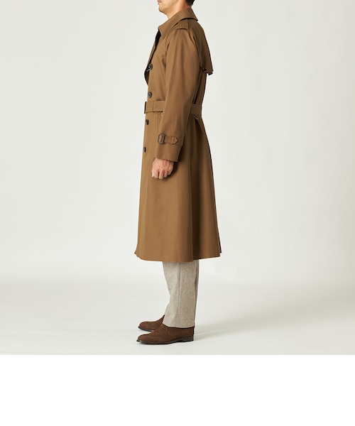 CARUSO×SANYOCOAT＞ダブルトレンチコート｜サンヨーコートの通販
