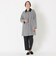 ＜Rain Wool＞バイカラーバルマカーンコート