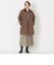 ＜Rain Wool＞バイカラーバルマカーンコート