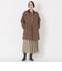 ＜Rain Wool＞バイカラーバルマカーンコート