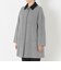 ＜Rain Wool＞バイカラーバルマカーンコート