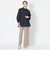 ポリエステルツイルワイドパンツ