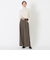 トリプルツイストタックワイドパンツ