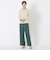 トリプルツイストタックワイドパンツ