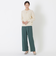 トリプルツイストタックワイドパンツ