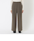 トリプルツイストタックワイドパンツ