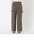 トリプルツイストタックワイドパンツ