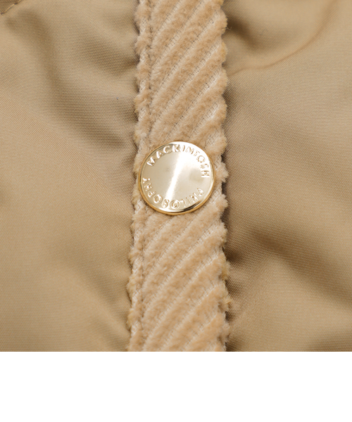 WEB&一部店舗限定】ノーカラーキルティングジャケット