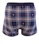 ダークトーンチェック柄×バッキンガムベア ボクサーパンツ