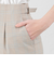 サイドベルトテーパードパンツ