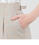 サイドベルトテーパードパンツ