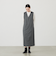 GREY LABEL ウールミックスジャンパードレス