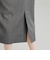 GREY LABEL ウールミックスジャンパードレス