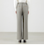 ウォッシャブルウールワイドパンツ