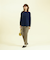 【WEB&一部店舗限定】ボートネックターンバックニット