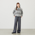 GREY LABEL アーガイルシャギープルオーバー