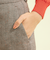 カラーネップツイードパンツ