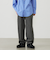 GREY LABEL サテンツイードドロストパンツ