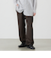 GREY LABEL サテンツイードドロストパンツ