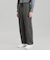 GREY LABEL サテンツイードドロストパンツ