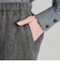 GREY LABEL サテンツイードドロストパンツ
