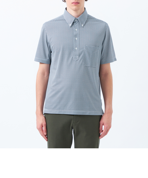 トロッター 鹿の子ジャージー プリント柄バリエーション ボタンダウン