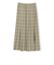 GREY LABEL プリーツチェックスカート