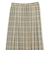 GREY LABEL プリーツチェックスカート