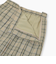GREY LABEL プリーツチェックスカート