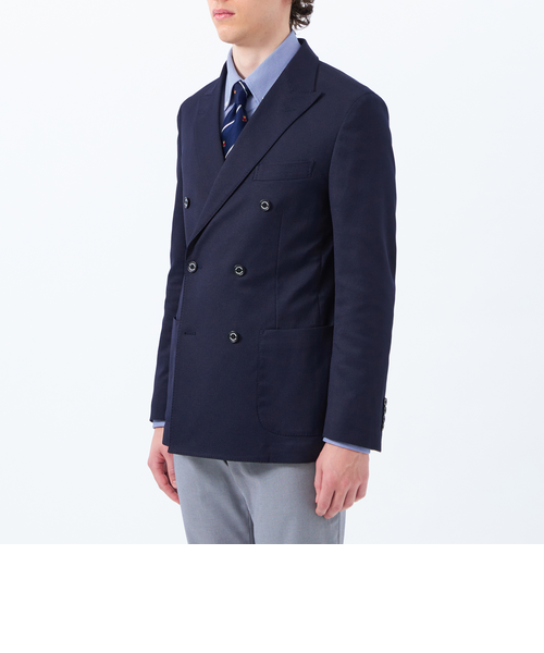 マッキントッシュフィロソフィー　　　千鳥柄ダブルブレストジャケット WEB&一部店舗限定】トロッター ジャケット ダブルブレスト #000