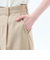 ワンタックハーフパンツ