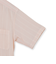 GREY LABEL ストライプバンドカラー半袖シャツ
