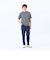 ポップコーンボーダー クルーネックTシャツ