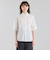 GREY LABEL ストライプショートスリーブレギュラーカラーシャツ