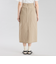 GREY LABEL リネンナイロンスカート