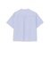GREY LABEL ストライプバンドカラーショートスリーブシャツ
