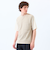 ニットコンビTシャツ ケーブルニット×ブロード