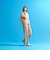 【Alby Easy Pants Wide（アルビー　イージーパンツ ワイド）】バックサテン