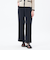 【Alby Easy Pants Wide（アルビー　イージーパンツ ワイド）】バックサテン