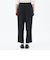 【Alby Easy Pants Wide（アルビー　イージーパンツ ワイド）】バックサテン
